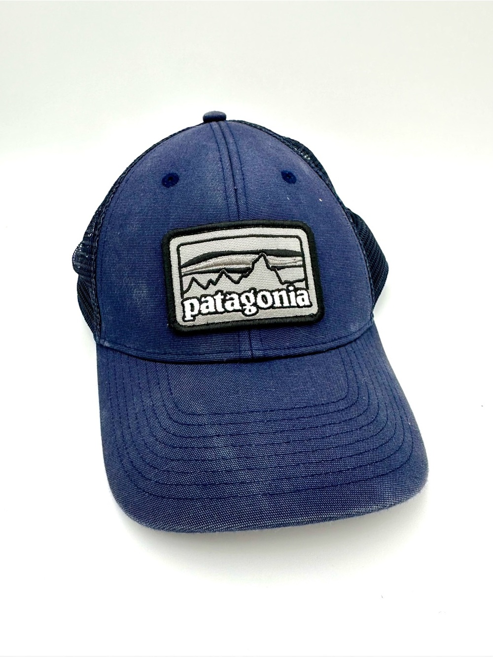 Patagonia Navy Blue Mesh-Back Patch Cap